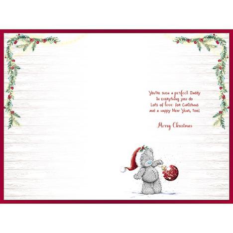 Amazing Daddy Me to You Bear Christmas Card Extra Image 1